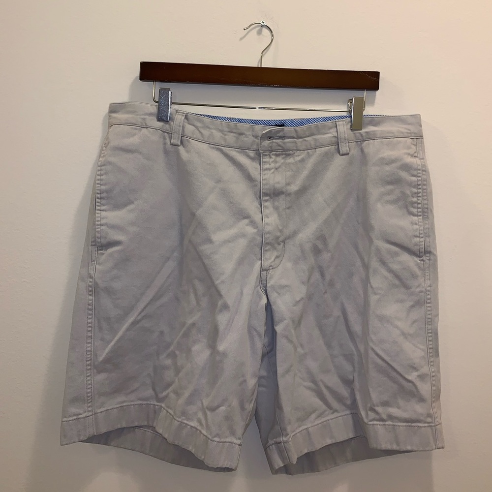 Chaps Gray Cotton Cargo shorts size waist 38 - Picture 2 of 12